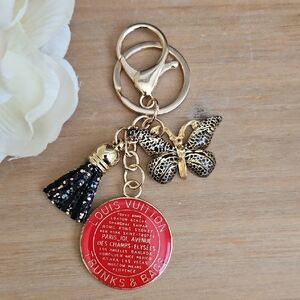 Lux Butterfly Bag Charm